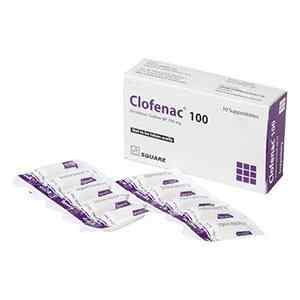 Supp. Clofenac 100 100 mg