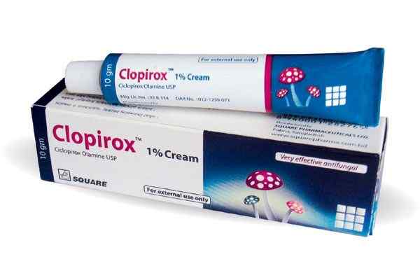 Cream                                                                  Clopirox 10 mg / gm