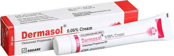 Cream                                                                  Dermasol 50 mg / 100 gm