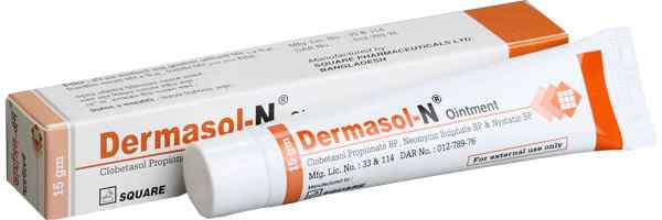 Oint.                                             Dermasol N 0.05 % + 0.5 % 