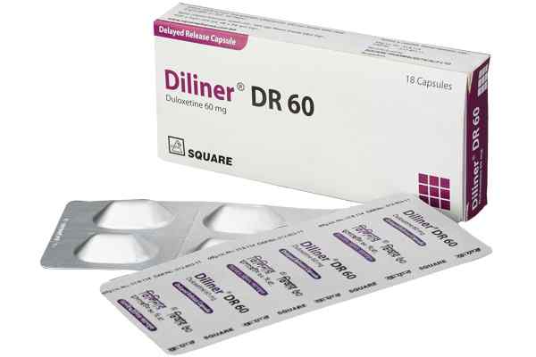 Cap.                     Diliner DR 60 60 mg