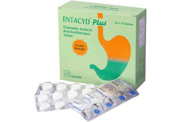 Tab. Entacyd  Plus 400 mg + 400 mg