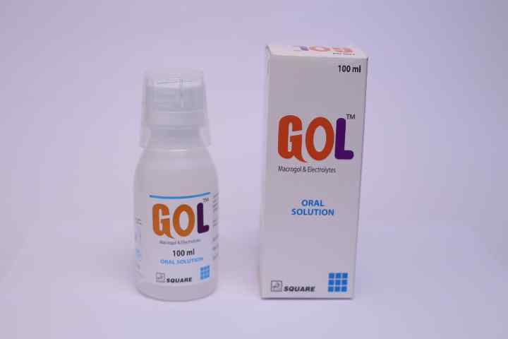 Oral Sol.                                                          GOL  100 ml (13.125 gm + 46