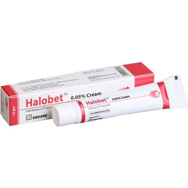 Cream                                                                  Halobet 50 mg / 100 gm
