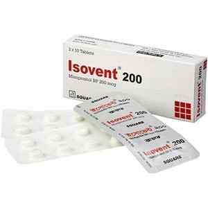 Tab. Isovent    200 200 mcg