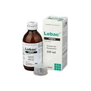 Susp.                                                   Lebac Forte 250 mg / 5 ml