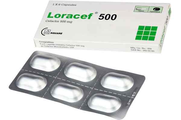 Cap.                     Loracef 500 mg