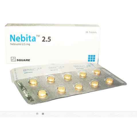 Tab. Nebita 2.5 2.5 mg