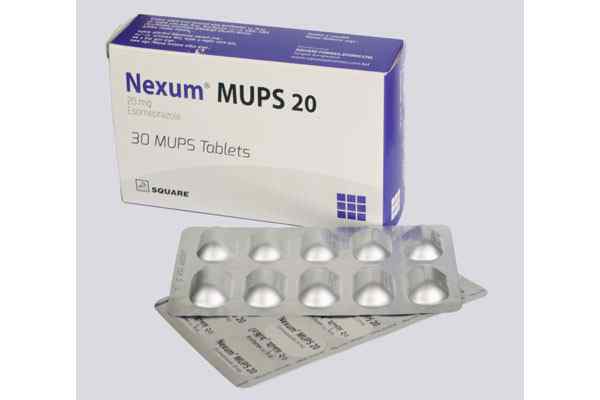 Tab. Nexum Mups 20 20 mg