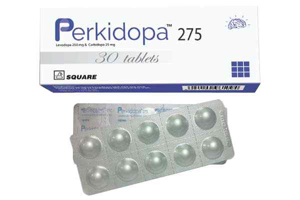 Tab. Perkidopa 275 25 mg + 250 mg