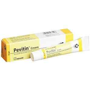 Cream                                                                  Pevitin 1 % + 0.1 %