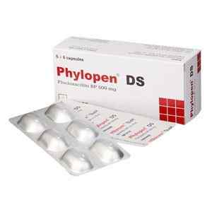Cap.                     Phylopen DS   500 mg
