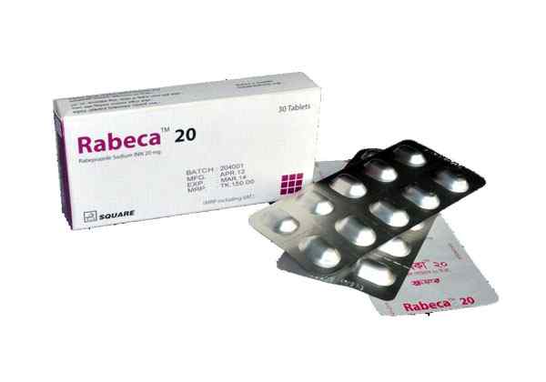 Tab. Rabeca  20 mg