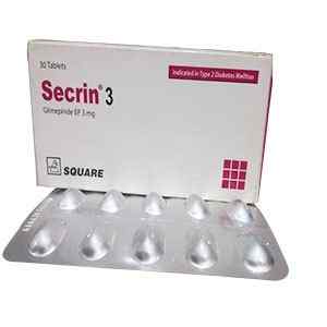 Tab. Secrin 3 3 mg