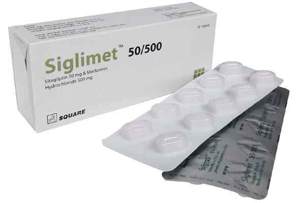 Tab. Siglimet XR 500 mg + 50 mg