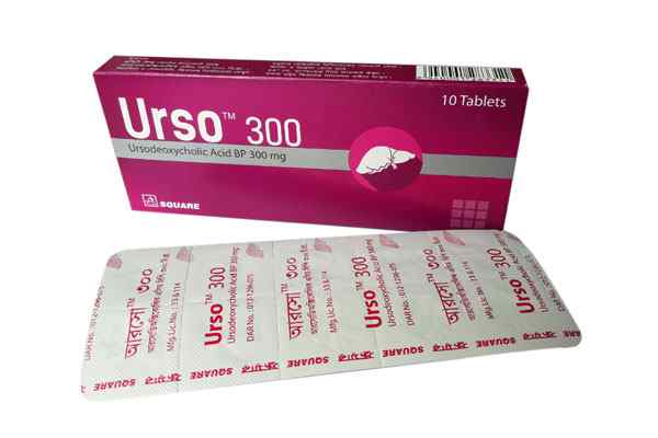 Tab. Urso 300 300 mg