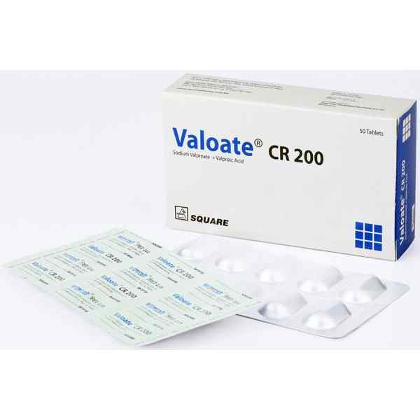 Tab. Valoate 200 CR 200 mg