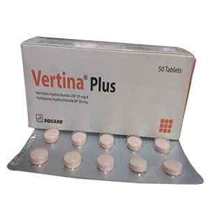 Tab. Vertina Plus 25 mg + 50 mg