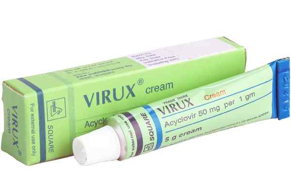 Cream                                                                  Virux 5 gm/ 100 gm