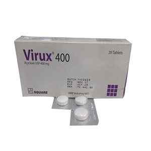 Tab. Virux 400 mg