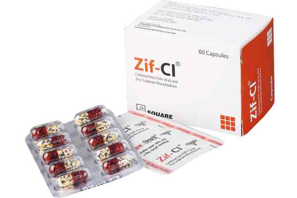  Capsule Zif CI 50 mg+0. 5 mg+6
