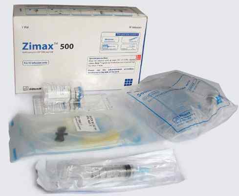 Inj. Zimax  500 mg / vial