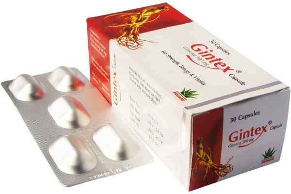  Capsule Gintex 500 mg