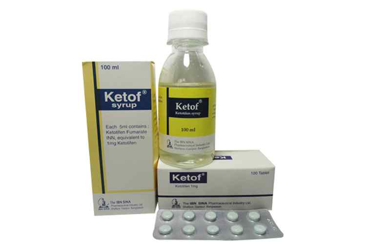 Syr.                                            Ketof  1 mg / 5 ml