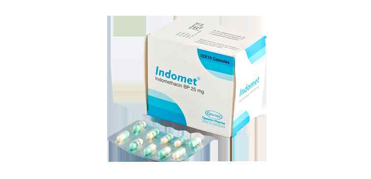 Cap.                     Indomet 25 mg