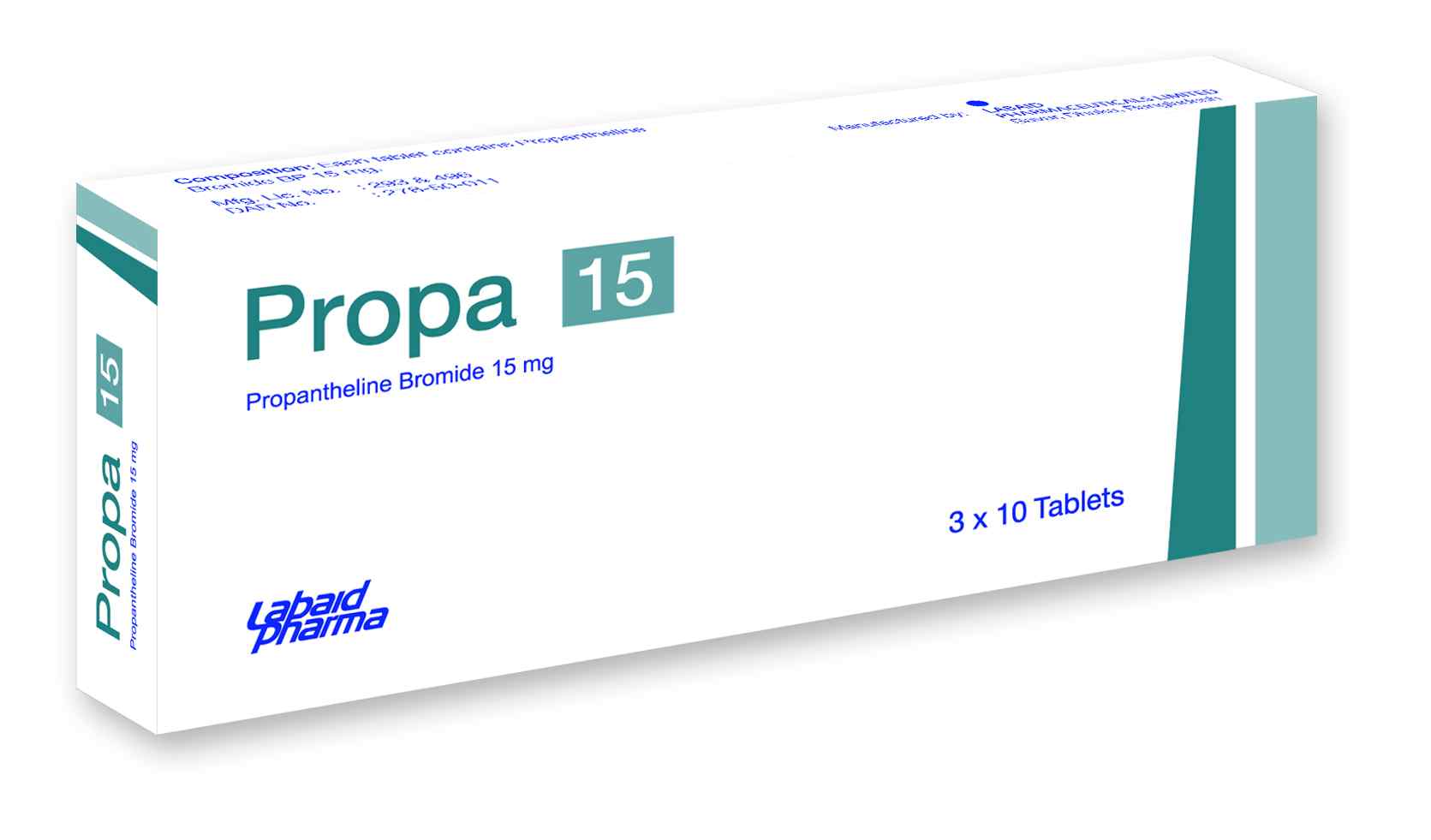 Tab. Propa 15 15 mg