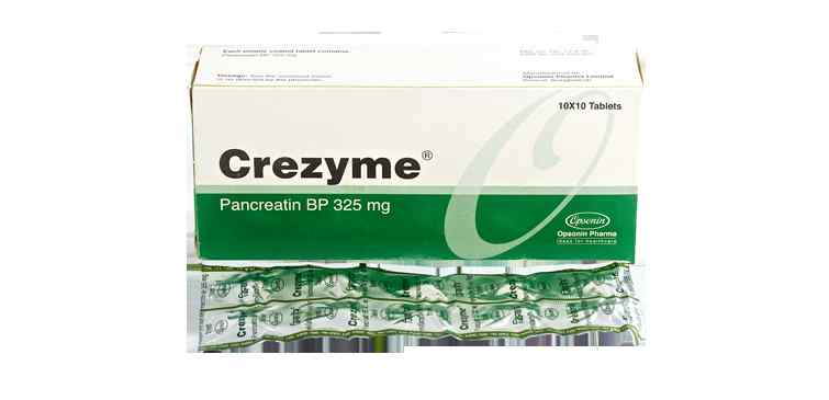 Tab. Crezyme 325 mg