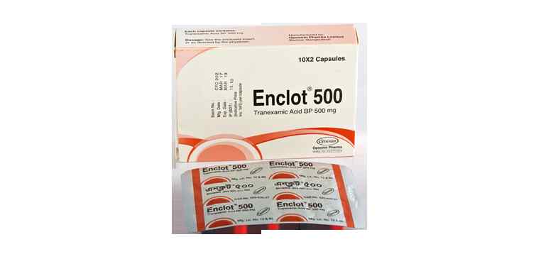  Capsule Enclot  500 mg
