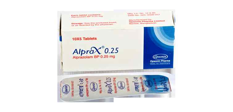 Tab. Alprax  0.25 mg