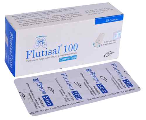 Inh. Cap. Flutisal 100 50 mcg + 100 mc