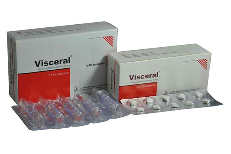 Tab. Visceral 50 50 mg
