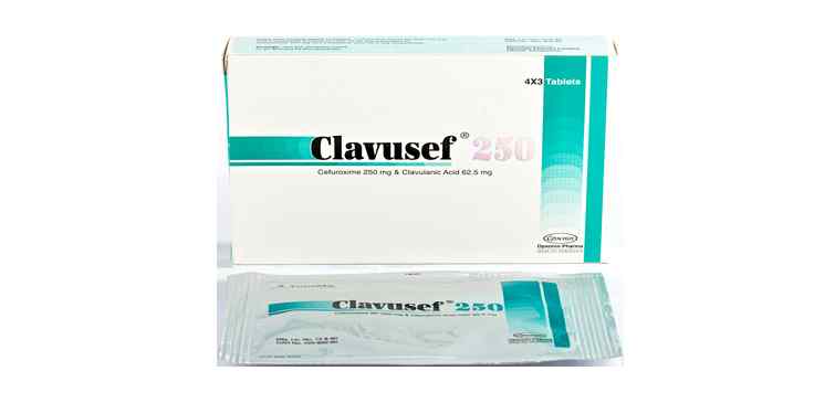 Tab. Clavusef 250 mg + 62.5 m