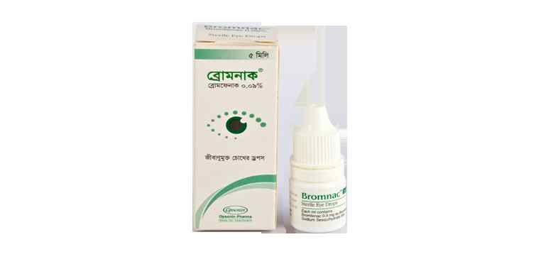 Eye Drop Bromnac 90 mg / 100 ml