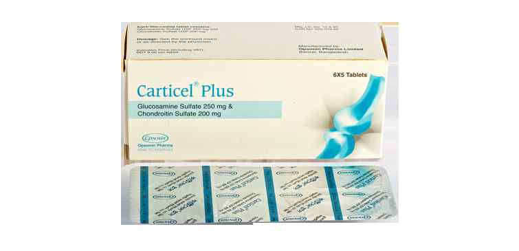 Tab. Carticel Plus 200 mg + 250 mg
