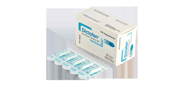 Supp. Diclofen  50 mg