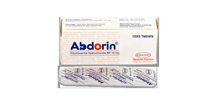 Tab. Abdorin 10 mg