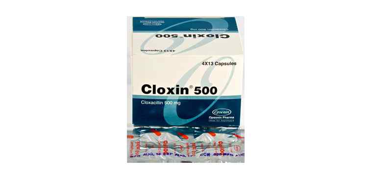 Cap.                     Cloxin 500 mg