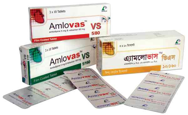 Tab. Amlovas VS 5 + 80 mg