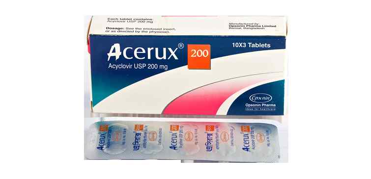 Tab. Acurex 200 mg
