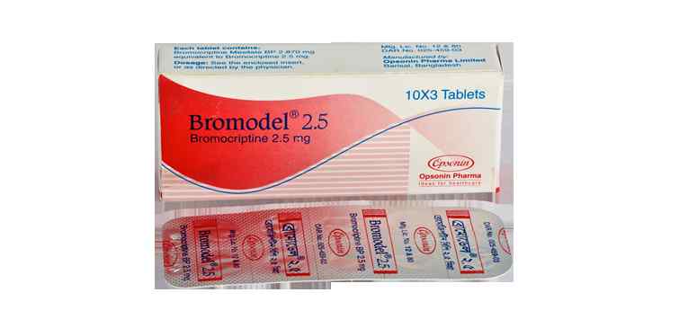 Tab. Bromodel 2.5 mg
