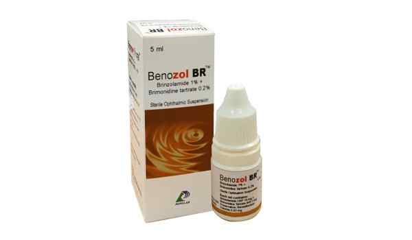 Ophthalmic Susp. Benozol BR  0.2 % + 1 % 