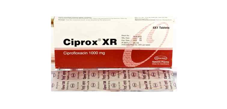 Tab. Ciprox XR  1 gm