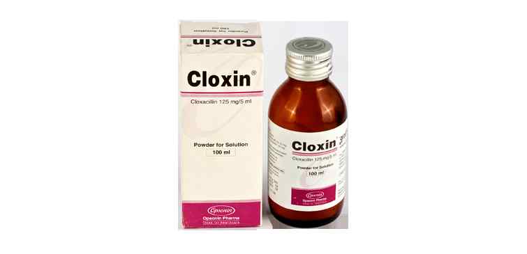 Susp.                                                   Cloxin 125 mg / 5 ml
