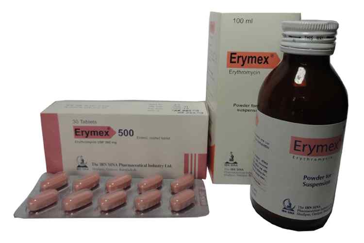 DRY SYRUP  000 Erymex 100 ml