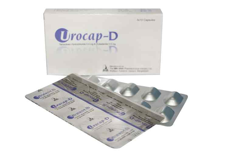 Cap.                     Urocap-D 0.4 mg + 0.5 mg