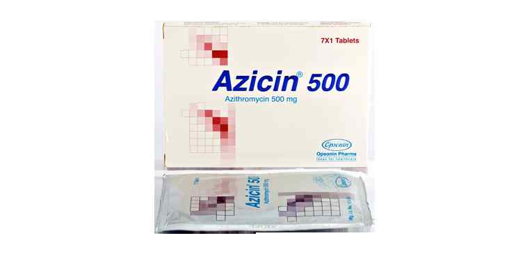 Tab. Azicin 500 mg